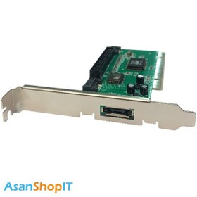 تصویر کارت شبکه سه پورت ساتا SATA 3 Port PCI Card