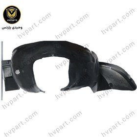 تصویر شلگیر سپر ارسی و گلگیر ارسی چپ و راست با هم فابریک وارداتی با جا پیچ ضخیم Mud guard for peugeot 206 rc