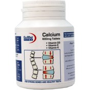 تصویر قرص کلسیم 600 یوروویتال بسته 50 عددی ا EurhoVital Calcium 600 mg and Vitamin D3 tabs EurhoVital Calcium 600 mg and Vitamin D3 tabs