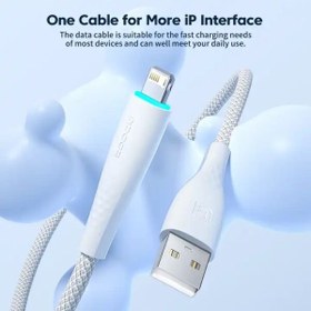 تصویر کابل فست شارژ USB به Lightning توکی Toocki مدل TQ-X14 