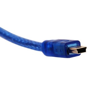 تصویر کابل MiniUSB به مادگی USB مدل 002 طول 30 سانتی متر ا 30M mini USB to USB Cable 30M mini USB to USB Cable