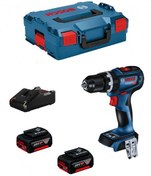 تصویر دریل شارژی چکشی براشلس بوش با باتری ۵ آمپر GSB 18V-90 C کد 06019K6106 