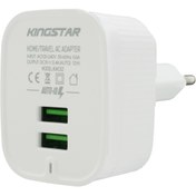 تصویر شارژر دیواری کینگ استار مدل KW152 Kingstar KW152 Wall Charger