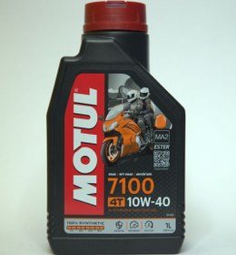 تصویر روغن موتور سیکلت موتول 7100 مدل 10W40 ا Motol Motorcycle Oil 7100 