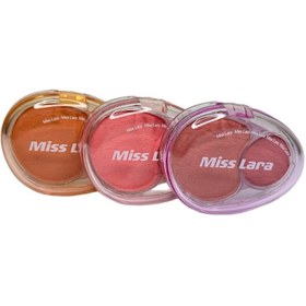 تصویر رژگونه خمیری دو رنگ کد۳۲۹ 