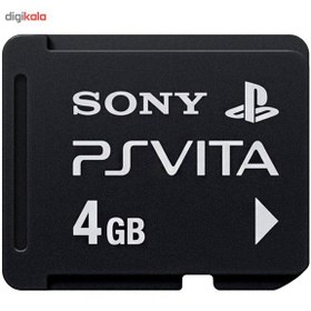 تصویر کارت حافظه سونی پلی استیشن ویتا با ظرفیت 4 گیگابایت ا PlayStation Vita Memory Card 4GB PlayStation Vita Memory Card 4GB
