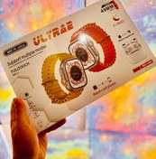 تصویر ساعت هوشمند MK16 ULTRA2 ایرپاد دار با 10 بند سیلیکونی 