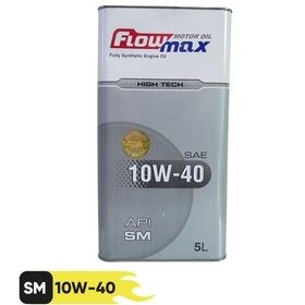 تصویر روغن موتور پارس فلومکس ۱۰w۴۰ SM high tech pars flow max 10w40SM HIGH TECH