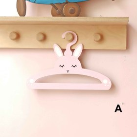 تصویر چوب لباسی مدل خرگوش 