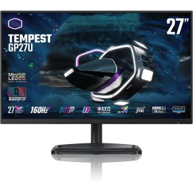 تصویر مانیتور 27 اینچ کولرمستر مدل GP27-FUS COOLER MASTER GP27-FUS 27Inch IPS Monitor