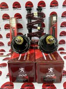 تصویر ست کامل کمک اسپرت kds و فنر لنزو ۲۸ پژو ۲۰۶-۲۰۷-رانا 