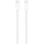 تصویر کابل شارژ اصلی کفنی آیفون ۱۷ تایپ سی به تایپ سی همراه با گارانتی Iphone 17 originall cable