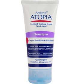 تصویر آردن اتوپیا Sensiproکرم مرطوب کننده .التیام بخش دست وصورت (پوست خیل خشک وحساس) Arden Atopia Sensipro moisturizing cream, healing hands and face (very dry and sensitive skin)