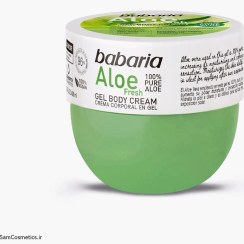 تصویر کرم بدن کاسه ای باباریا | Babaria مدل Aloe Fresh حجم 400 میل 