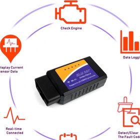 تصویر دستگاه دیاگ خودرو بلوتوثی OBDII ELM327 