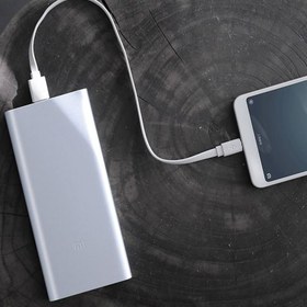 تصویر شارژر همراه شیائومی مدل (10000mAh)  PLM09ZM _ Mi 2 Xiaomi Mi Power PLM09ZM 10000mAh Power Bank