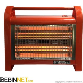 تصویر بخاری برقی چهار شعله فن دار ماد الکتریک مدل رویال Royal Mad electric heater