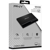 تصویر حافظه SSD  پی ان وای CS900  ظرفیت 120 گیگابایت ا PNY CS900 120GB SSD Hard Drive PNY CS900 120GB SSD Hard Drive