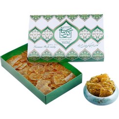 تصویر پولکی پسته ای گز کرمانی ۴۵۰ گرم 