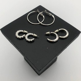 تصویر گوشواره سه عددی کد 108 