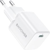 تصویر شارژر دیواری راوپاور مدل RP-PC169 RAVPower RP-PC169 PD 30W Wall Charger GaN