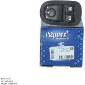 تصویر کلید شیشه بالابر سوکت زیر پژو 206 تیپ 5 کد CR33061201 - کروز (Crouse) 