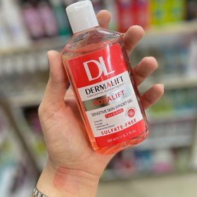 تصویر سیندت ژل پوست حساس رزالیفت درمالیفت ۲۰۰ میلی لیتر Dermalift Rosalift Sensitive Syndet Gel 200 ml