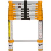 تصویر نردبان تلسکوپی دینگی مدل HF02003 سایز ۳.۲ متر 