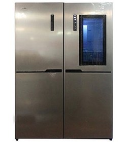 تصویر یخچال فریزر دوقلو استیلون مدل door in door 