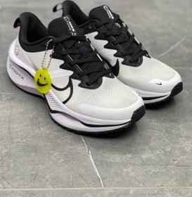 تصویر کتونی پیاده روی اسپرت مردانه مدل نایک زوم ایکس - سفید مشکی / 4 ZOOM X NIKE