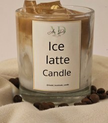 تصویر شمع آیس لته - بدون اسانس ice_latte candle
