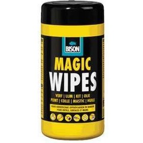 تصویر دستمال تمیز کننده بایسن مدل Magic Wipes 50pes