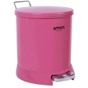 تصویر سطل گرد 15 لیتری متوسط لیمون 1168 