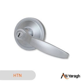 تصویر دستگیره درب ضد حریق HTN سیلور مات 