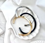 تصویر بنگل مشکی پیچ آبکاری استیل 