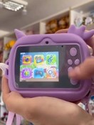 تصویر دوربین عکاسی عروسکی کودک با چاپگر 