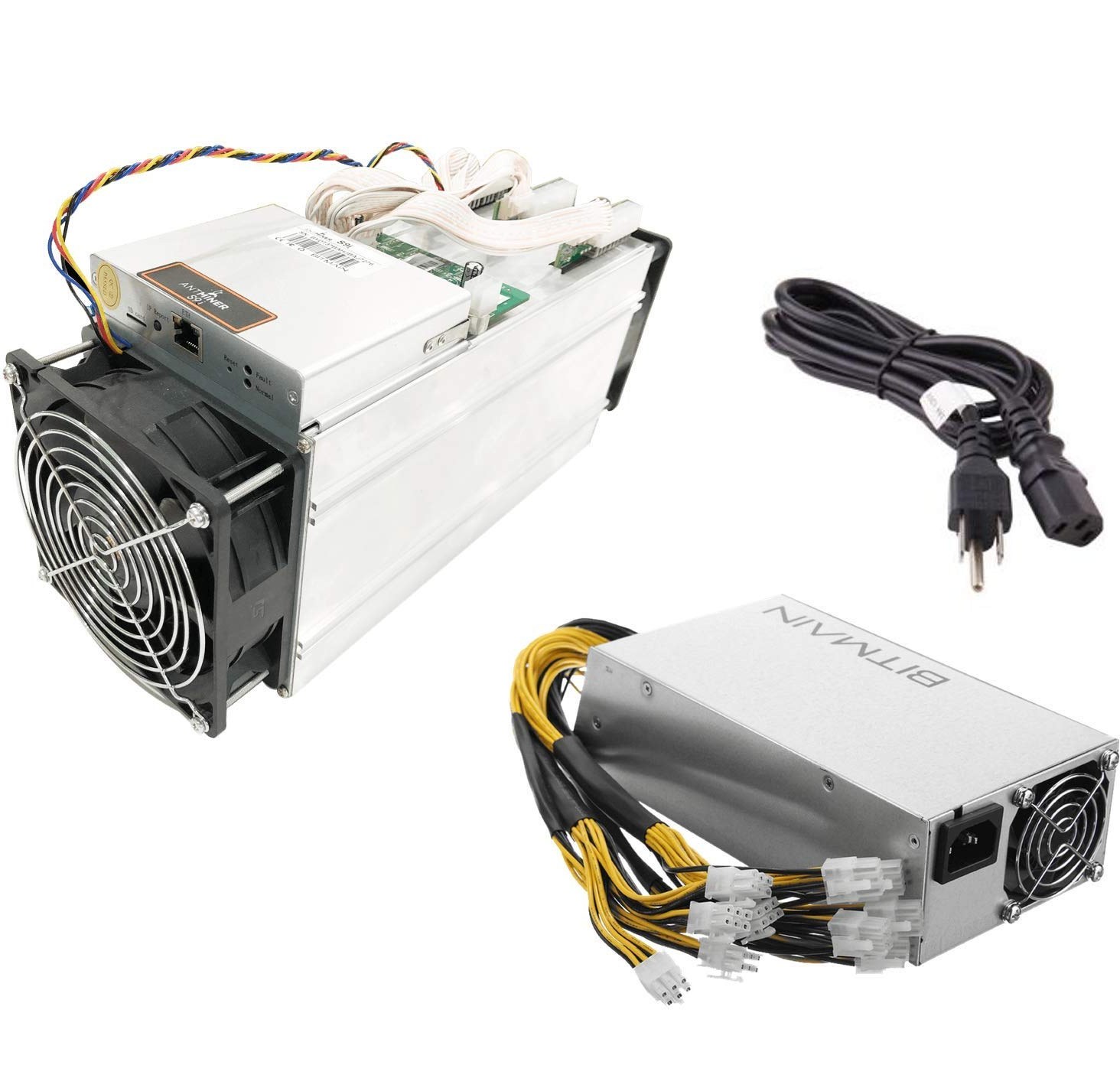 خرید و قیمت AntMiner S9j ~14.5TH/s @ 0.093W/GH 16nm ASIC Bitcoin 
