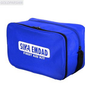 تصویر کیف کمک‌های اولیه پیشرفته سینا امداد مدل AB001 مجموعه ۸۲ عددی 