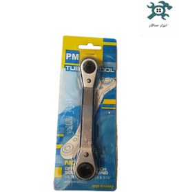 تصویر اچار چیلر ۱۲۴ پی ام تایوان P&M ratchet wrench 124 Tiwan