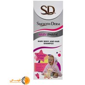 تصویر شامپو سر و بدن بچه دخترانه اسموت درم Smooth Derm Baby Body And Hair Shampoo For Girl