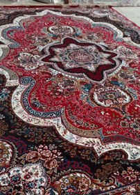 تصویر فرش ماشینی بی سی اف( BCF) ارزان قیمت 440شانه سایز12متری طرح شهیاد لاکی ا carpet panel carpet panel