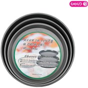 تصویر ست قالب پیتزا تفلون ممتاز 26/29/32 