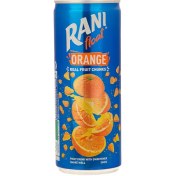 تصویر نوشیدنی پرتقال رانی حاوی تیکه های واقعی میوه ۲۴۰ میلی لیتر - باکس 24 عددی 
