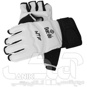 تصویر دستکش تکواندو چرم طبیعی Iranian taekwondo gloves