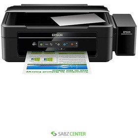 تصویر پرینتر سه کاره جوهر افشان ال 365 اپسون با قابلیت بی سیم L365 Wireless Inkjet Printer