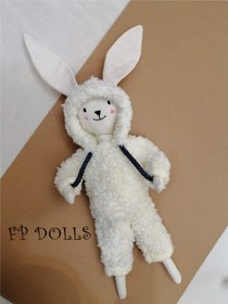 تصویر عروسک خرگوش بانی دست دوز. سی سانتی ا BUNNY DOLLS BUNNY DOLLS