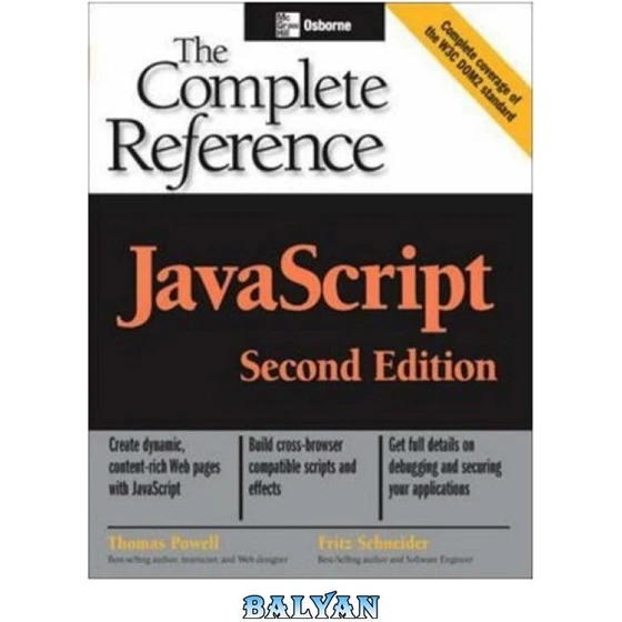 خرید و قیمت دانلود کتاب JavaScript: The Complete Reference | ترب