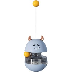 تصویر اسباب بازی گربه مدل 80021 با محفظه تشویقی 