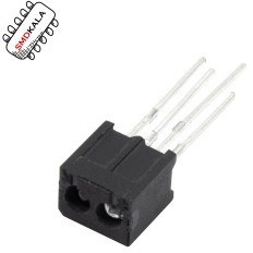 تصویر فرستنده و گیرنده IR مادون قرمز 3mm کدLA201 