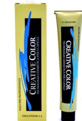 تصویر رنگ مو کریتیو شماره ۱ طبیعی مشکی CREATIVE COLOR